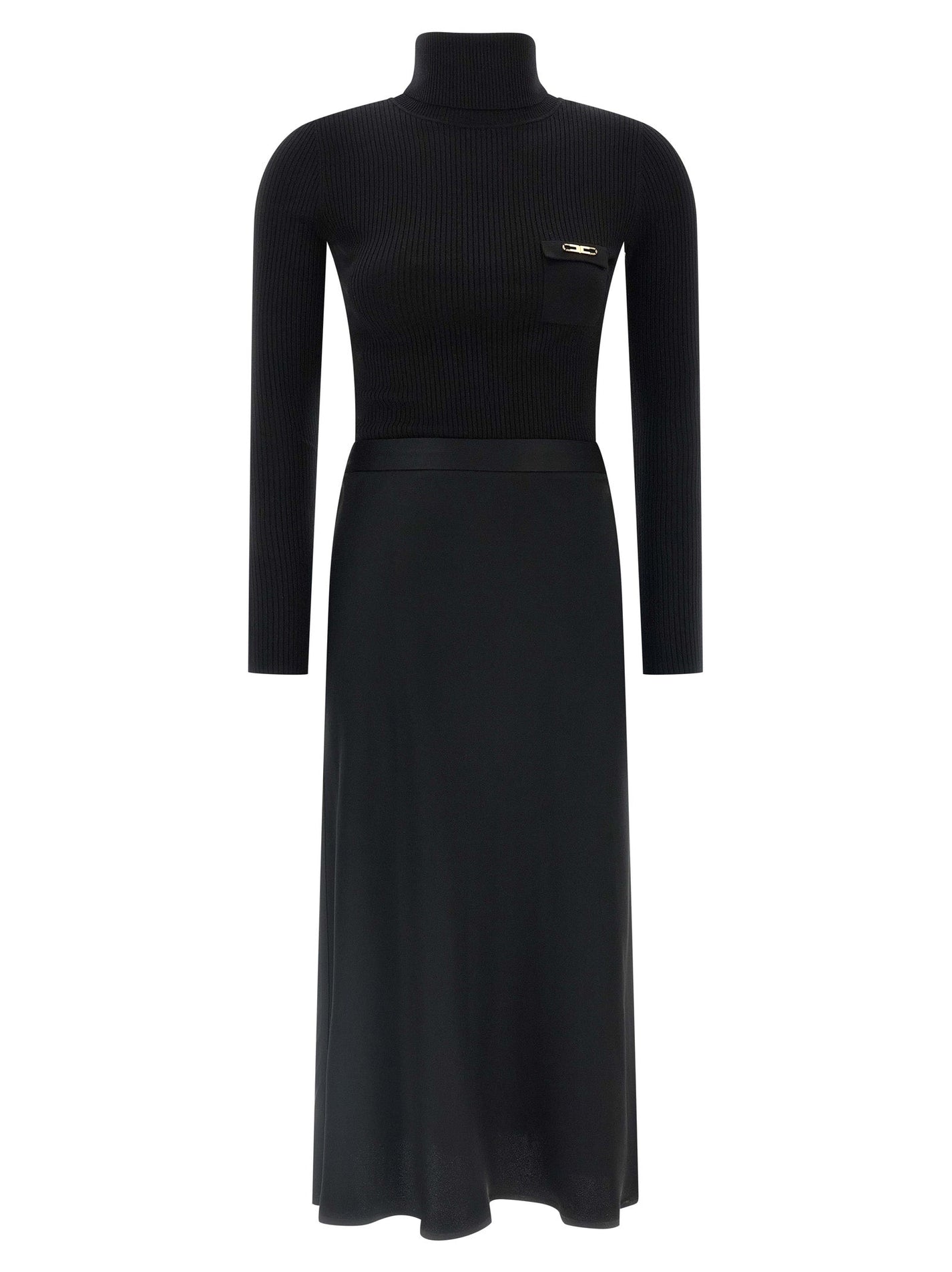 ELISABETTA FRANCHI - ELISABETTA FRANCHI - Turtleneck dress - Women’s Clothing