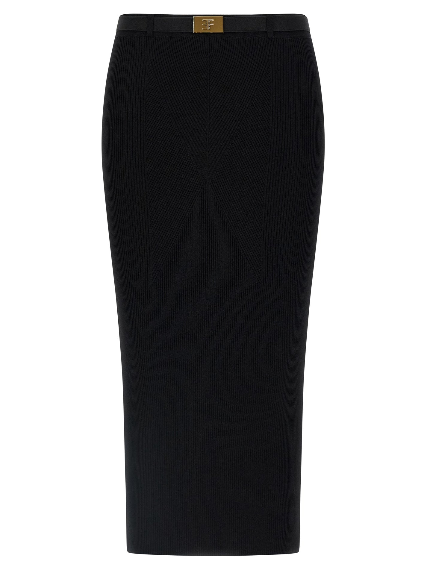 ELISABETTA FRANCHI - ELISABETTA FRANCHI - Ribbed knit skirt - Women’s Bottoms