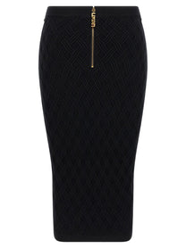 ELISABETTA FRANCHI - ELISABETTA FRANCHI - Diamond skirt - Women’s Bottoms