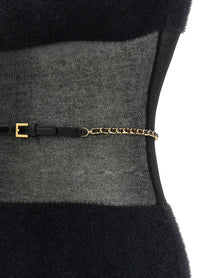 ELISABETTA FRANCHI - ELISABETTA FRANCHI - Gauze insert dress - Women’s Clothing