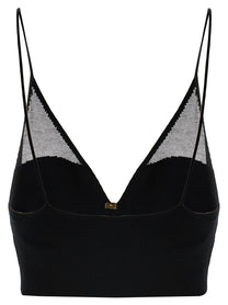 ELISABETTA FRANCHI - ELISABETTA FRANCHI - Transparent top - Women’s Tops