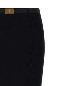 ELISABETTA FRANCHI - ELISABETTA FRANCHI - Ribbed knit skirt - Women’s Bottoms