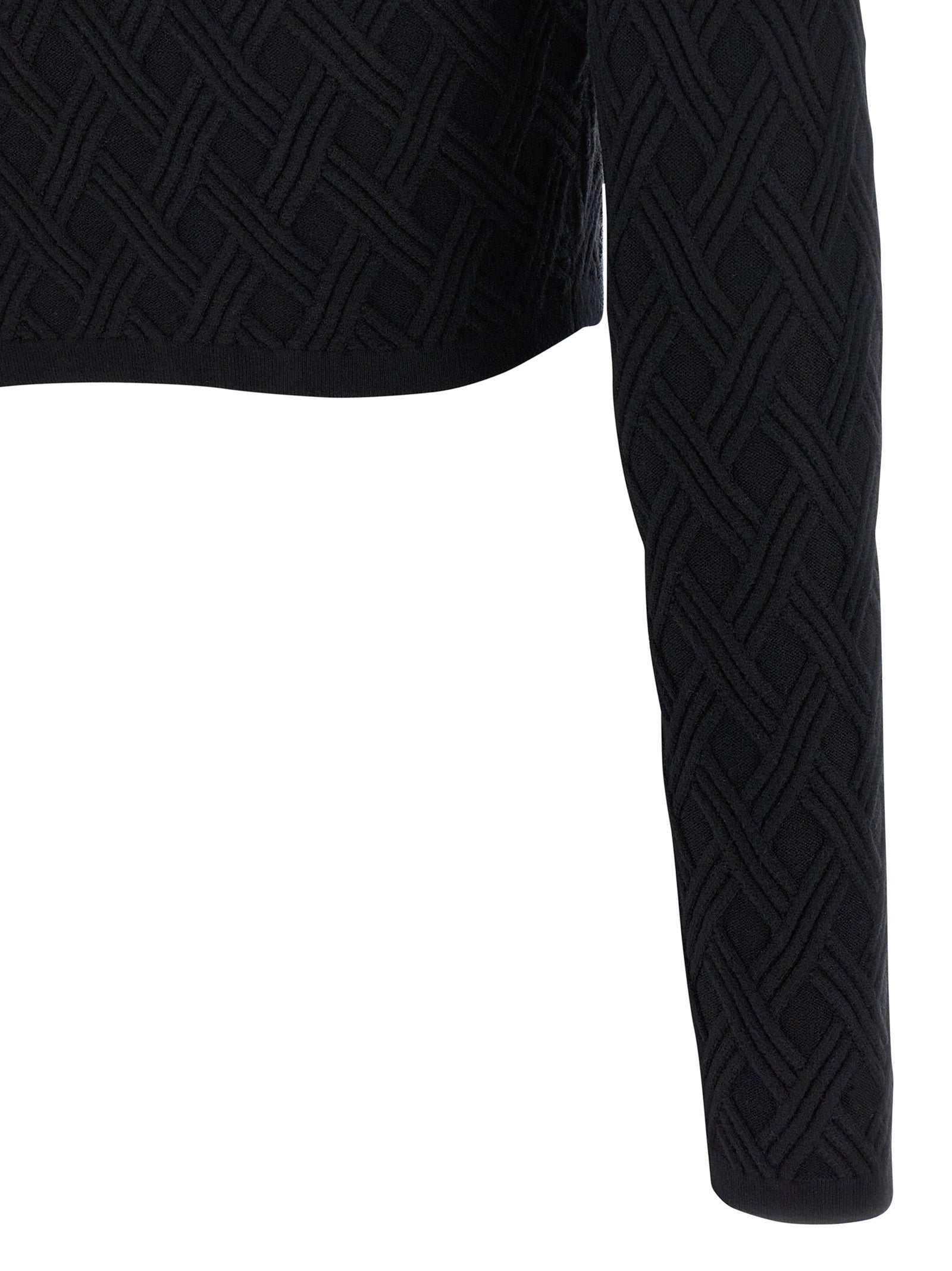 ELISABETTA FRANCHI - ELISABETTA FRANCHI - Jewel zip puller cardigan - Women’s Knitwear