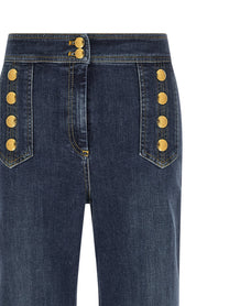 ELISABETTA FRANCHI - ELISABETTA FRANCHI - Palazzo jeans - Women’s Bottoms