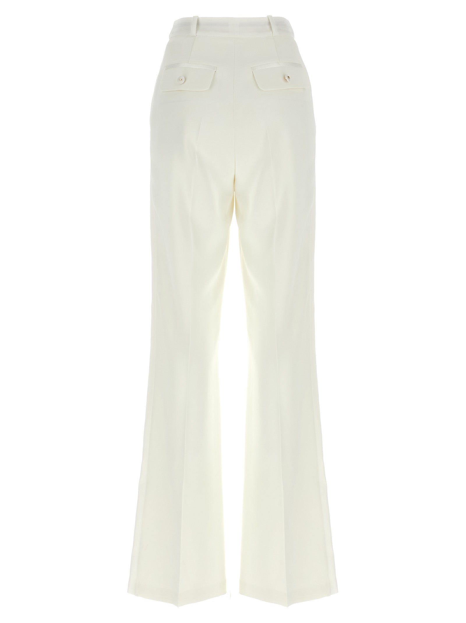 ELISABETTA FRANCHI - ELISABETTA FRANCHI - Tuxedo-effect trousers - Women’s Pants