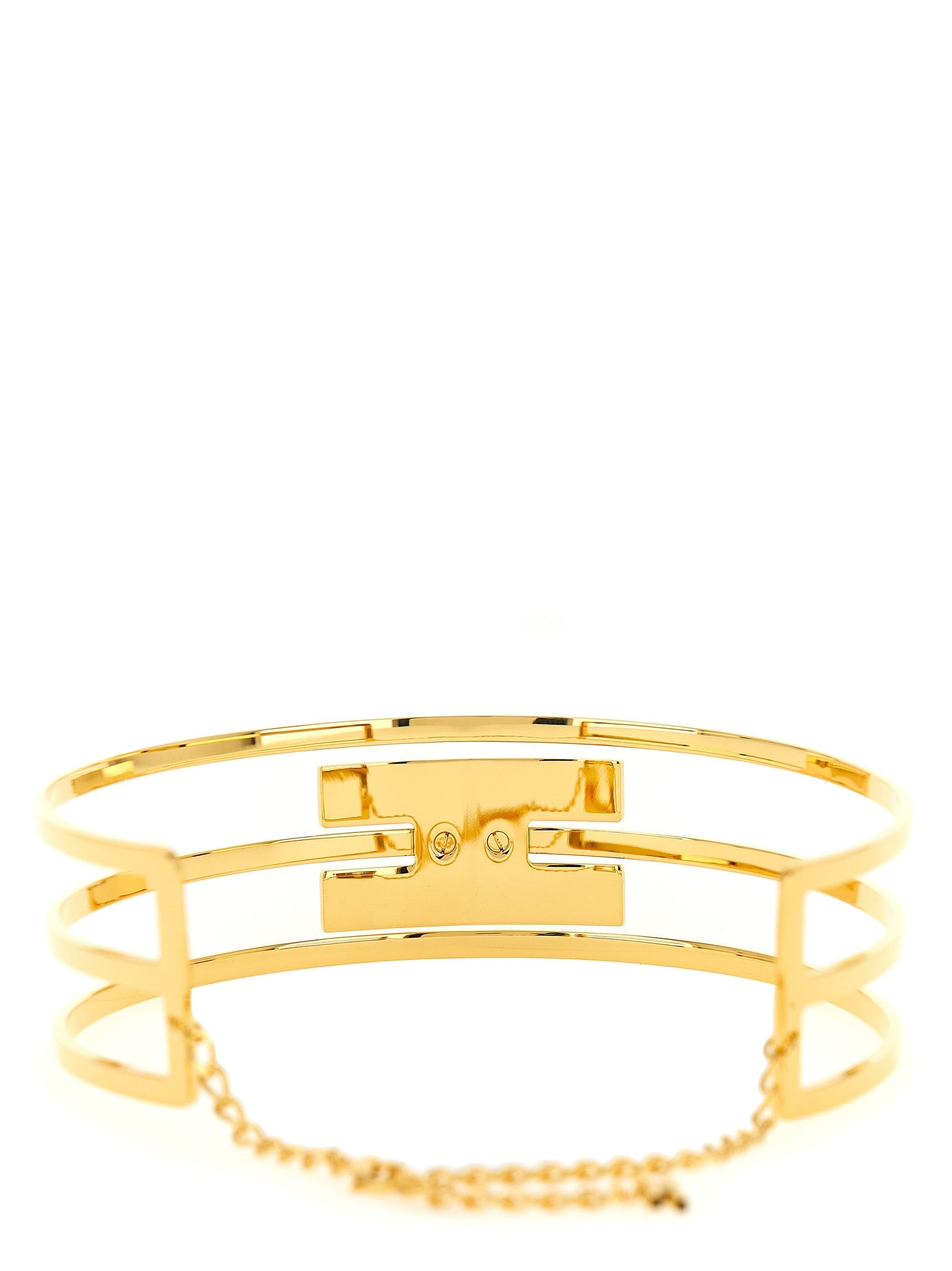 ELISABETTA FRANCHI - ELISABETTA FRANCHI - Logo band necklace - Women’s Accessories