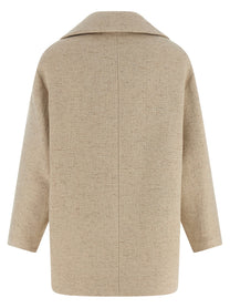 ELISABETTA FRANCHI - ELISABETTA FRANCHI - Double-breasted coat - Women’s Outerwear