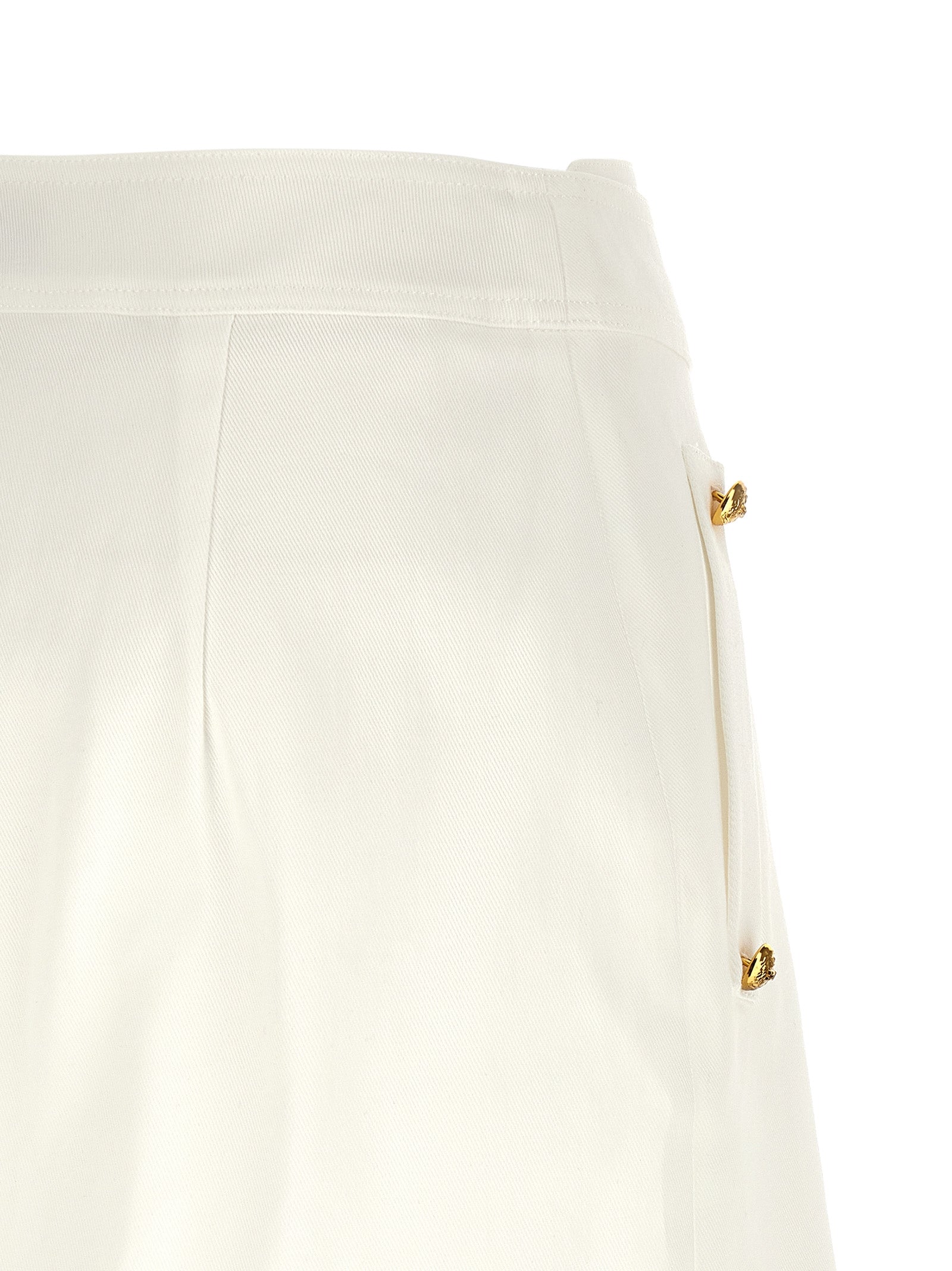 ELISABETTA FRANCHI - ELISABETTA FRANCHI - Jewel button skirt - Women’s Bottoms