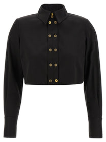 ELISABETTA FRANCHI - ELISABETTA FRANCHI - Cropped shirt - Women’s Tops