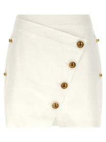 ELISABETTA FRANCHI - ELISABETTA FRANCHI - Jewel button skirt - Women’s Bottoms