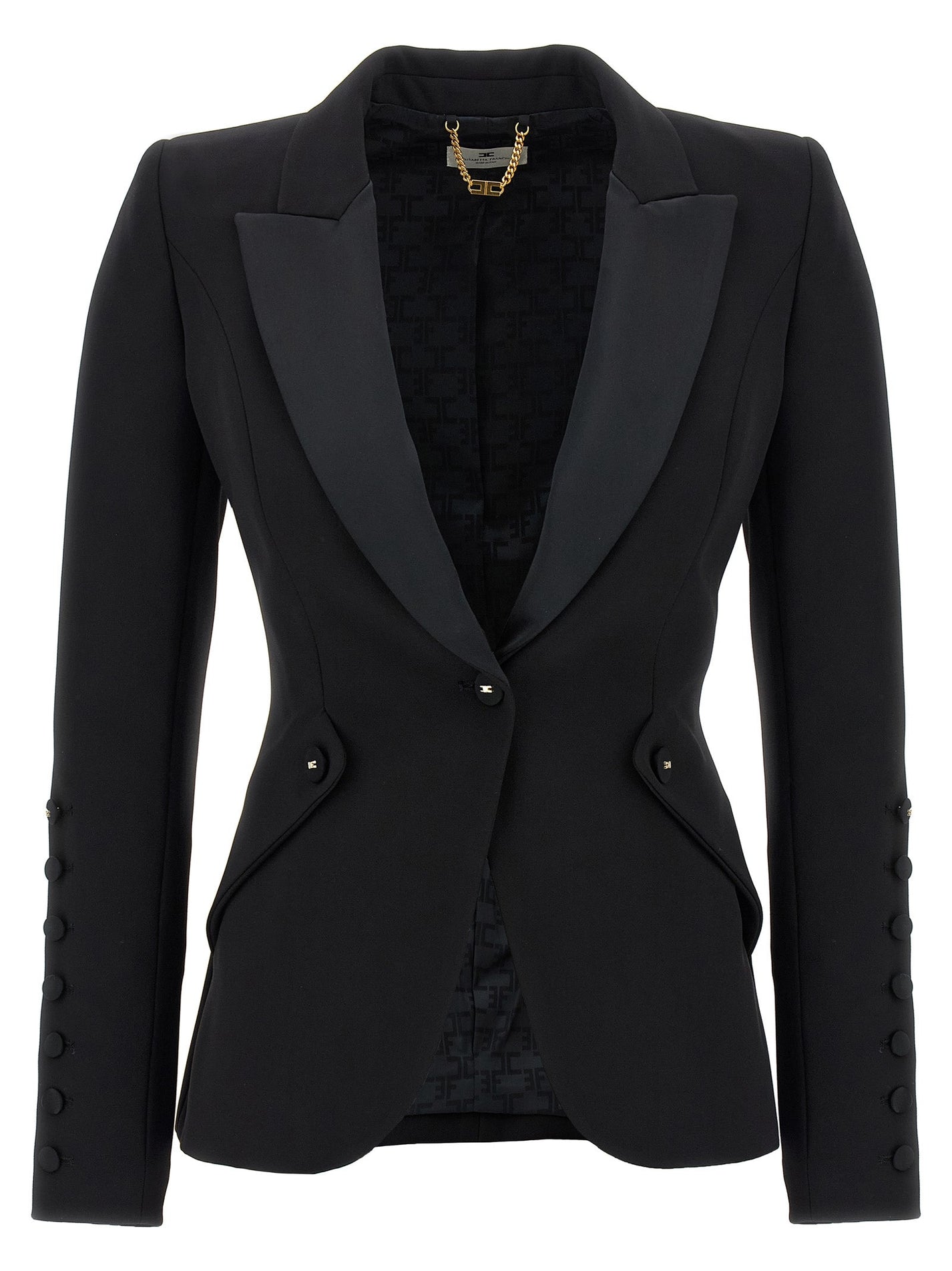 ELISABETTA FRANCHI - ELISABETTA FRANCHI - Blaze rtuxedo - Woman,Clothing,Blazer suits,
