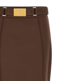 ELISABETTA FRANCHI - ELISABETTA FRANCHI - Belt skirt - Women’s Bottoms