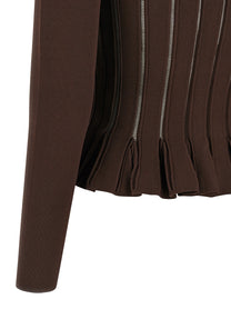 ELISABETTA FRANCHI - ELISABETTA FRANCHI - Cardigan trama à jour - Women’s Knitwear