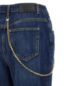 ELISABETTA FRANCHI - ELISABETTA FRANCHI - Jewel chain jeans - Women’s Bottoms