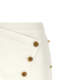 ELISABETTA FRANCHI - ELISABETTA FRANCHI - Jewel button skirt - Women’s Bottoms