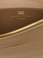Elisabetta Franchi Fringed Clutch Beige, view 4