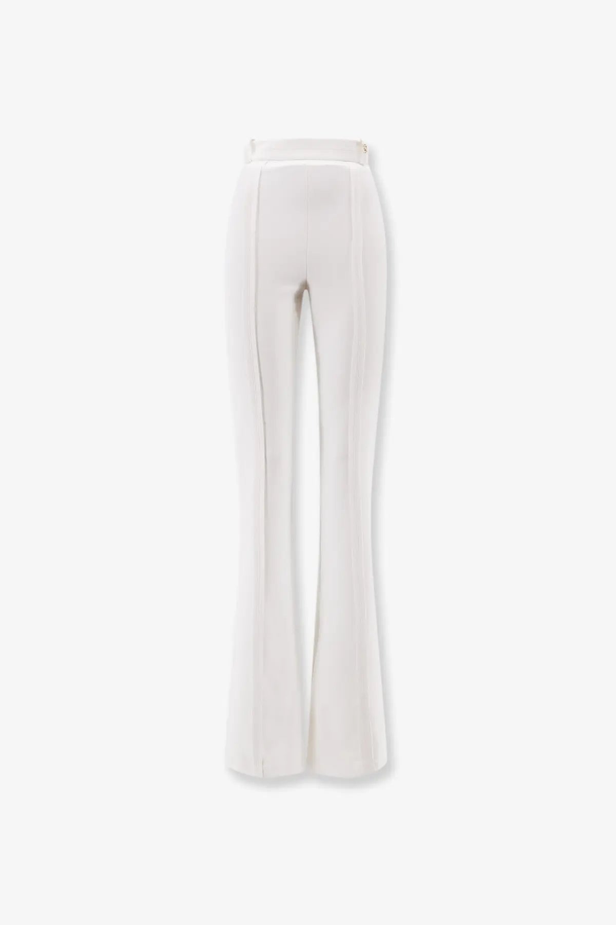 Elisabetta Franchi Women's Celana Daily Trousers White