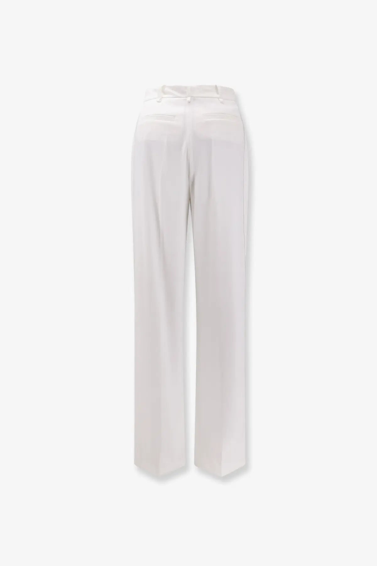 Elisabetta Franchi Women's Essentials Stretch Trousers White, view 2