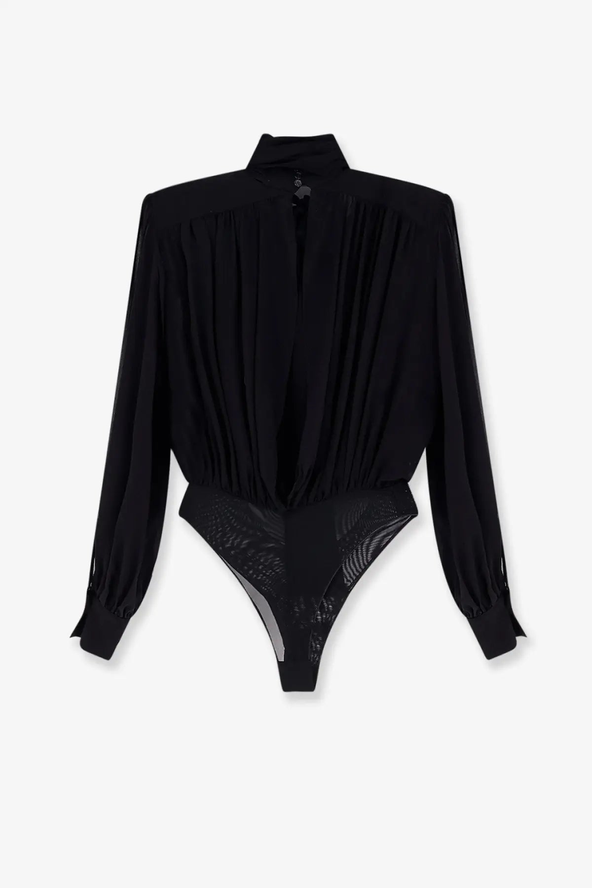 Elisabetta Franchi Women's Silk Shirt Black, view 2