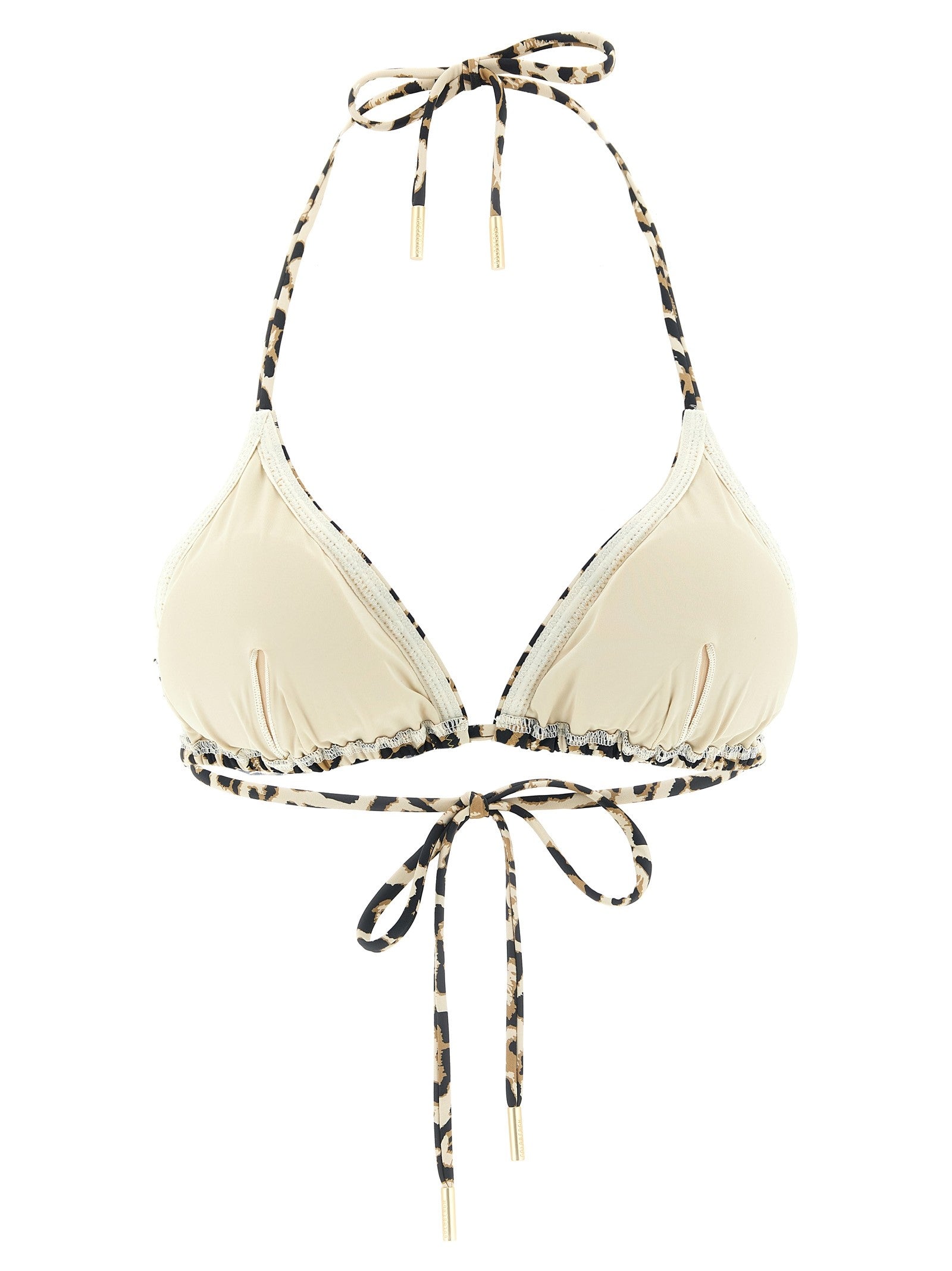 Goldbergh Elixer Bikini Top Active Line Beige