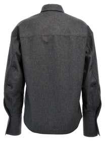 The Attico Eliza Shirt Grey