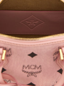 MCM Ella Boston Mini Handbag Blue