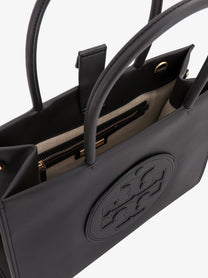 Tory Burch Women's Ella Small Leather Handbag Black, view 4
