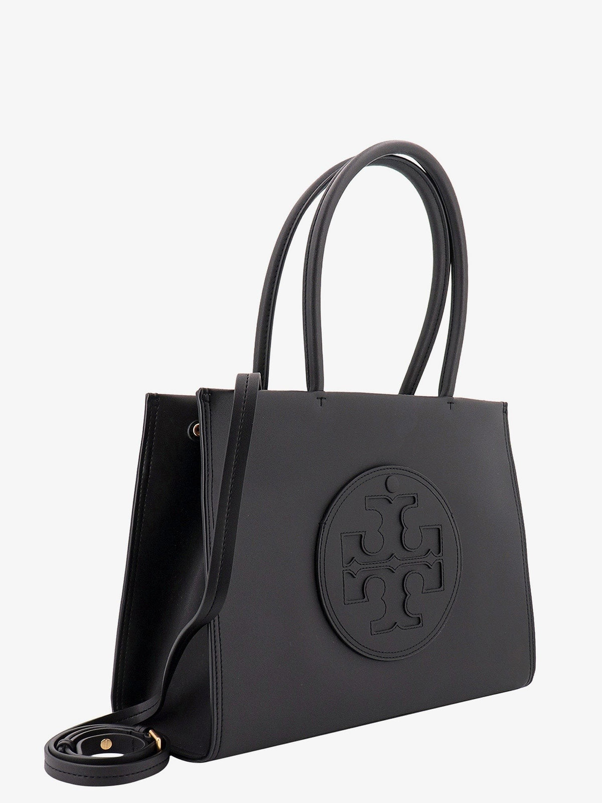 Tory Burch Women's Ella Small Leather Handbag Black, view 3