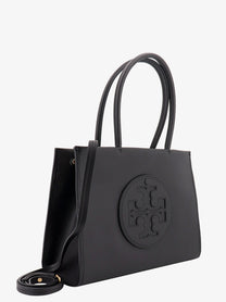 Tory Burch Women's Ella Small Leather Handbag Black, view 3
