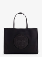 Tory Burch Women's Ella Tote Nylon Handbag Black