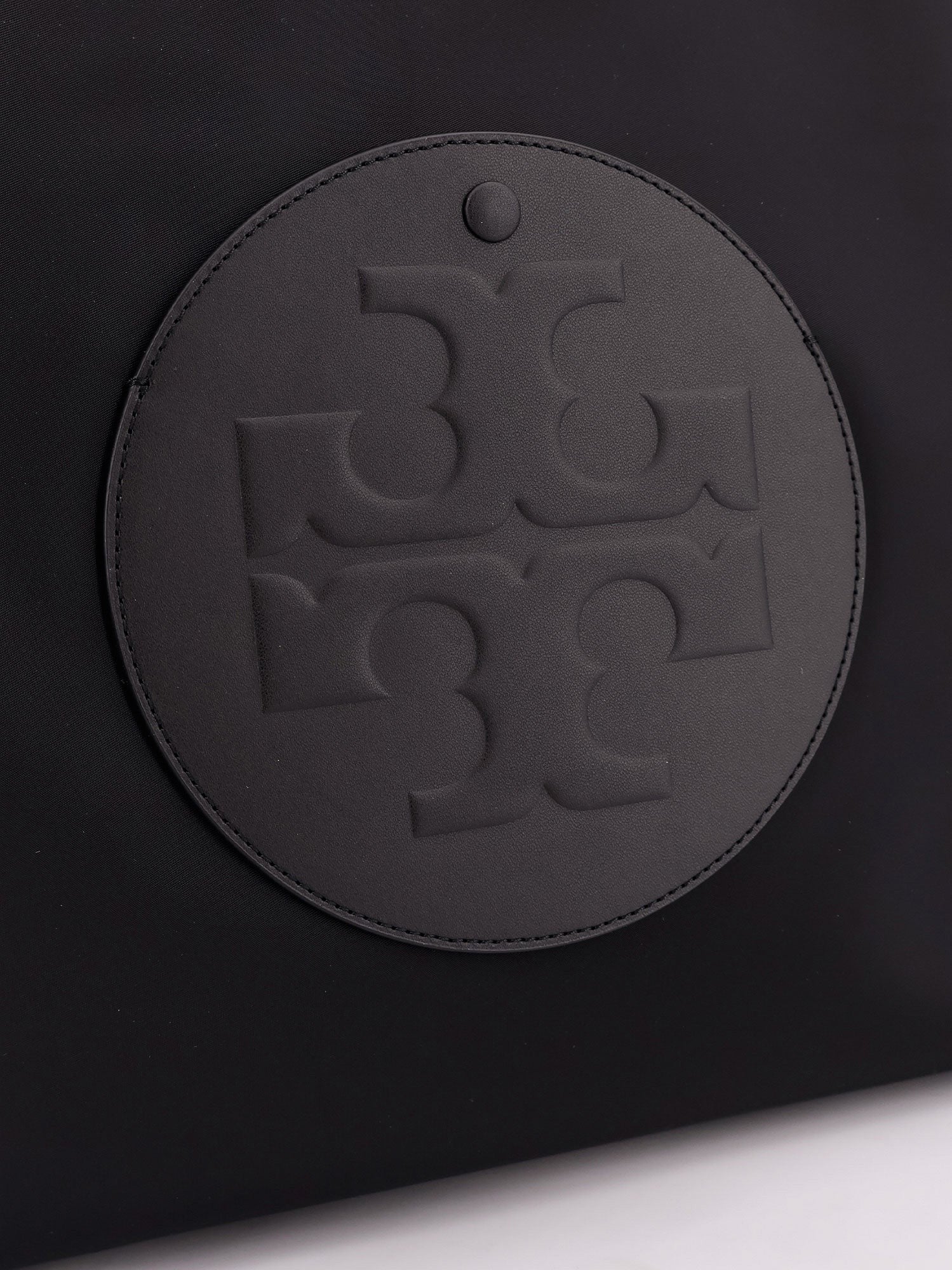 Tory Burch Women's Ella Tote Nylon Handbag Black