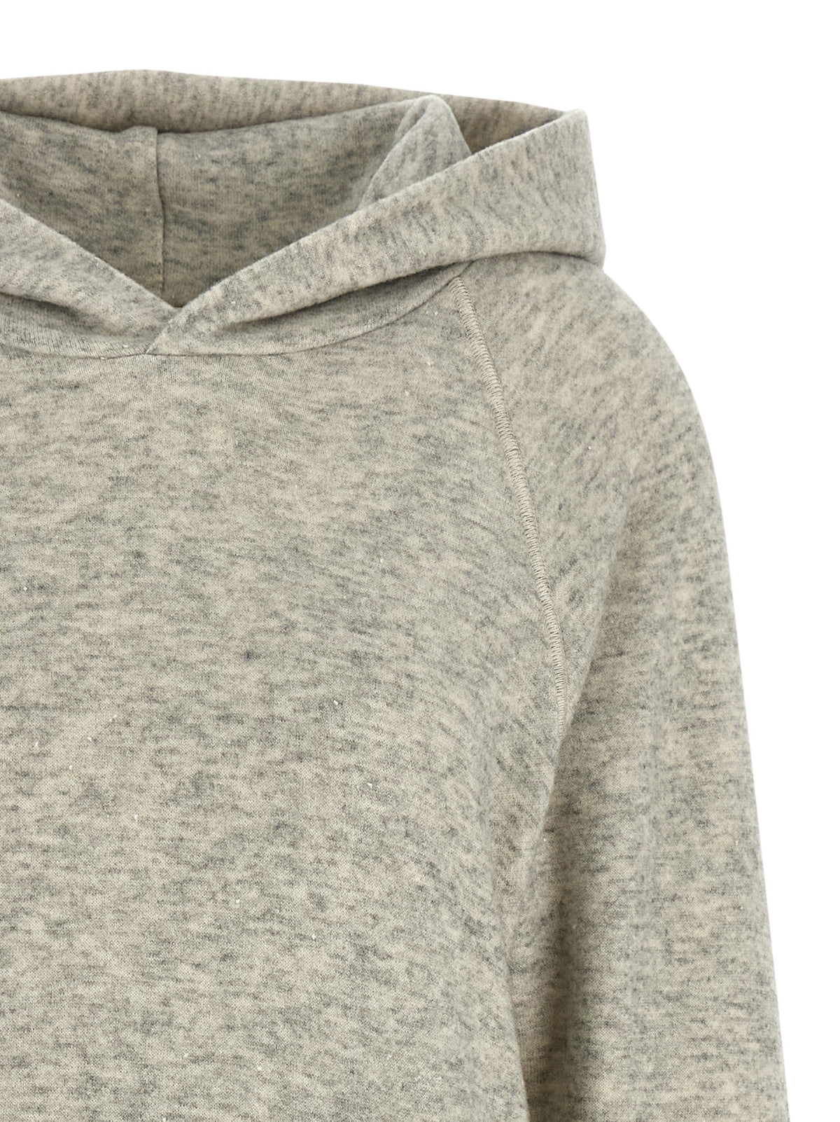 Khaite Ellen Hoodie Grey