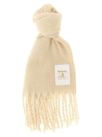 Barbour Ellison Scarf White