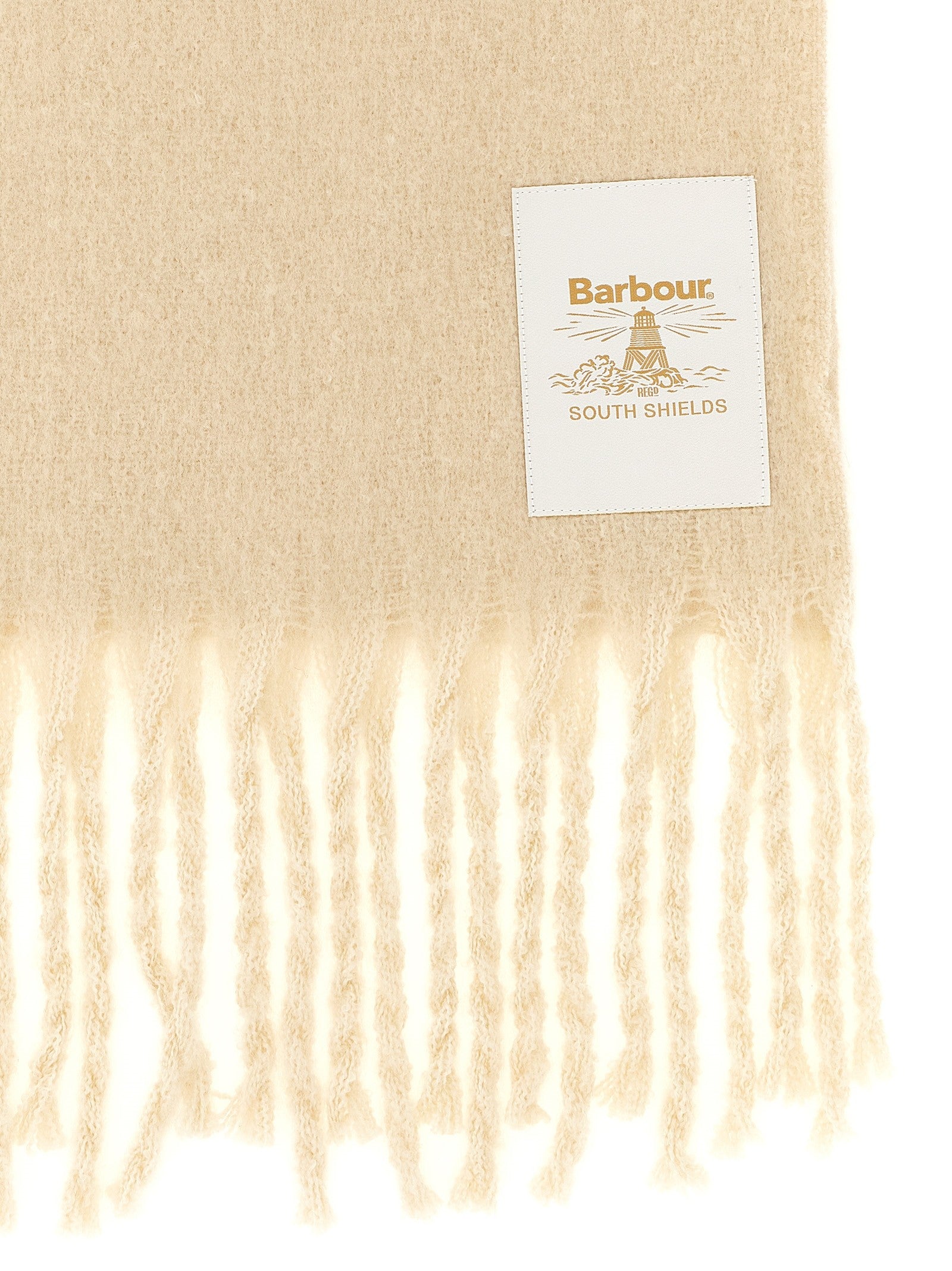 Barbour Ellison Scarf White