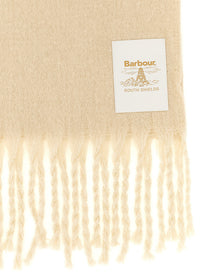 Barbour Ellison Scarf White