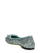 Jimmy Choo Elme Ballet Flats Green, view 3