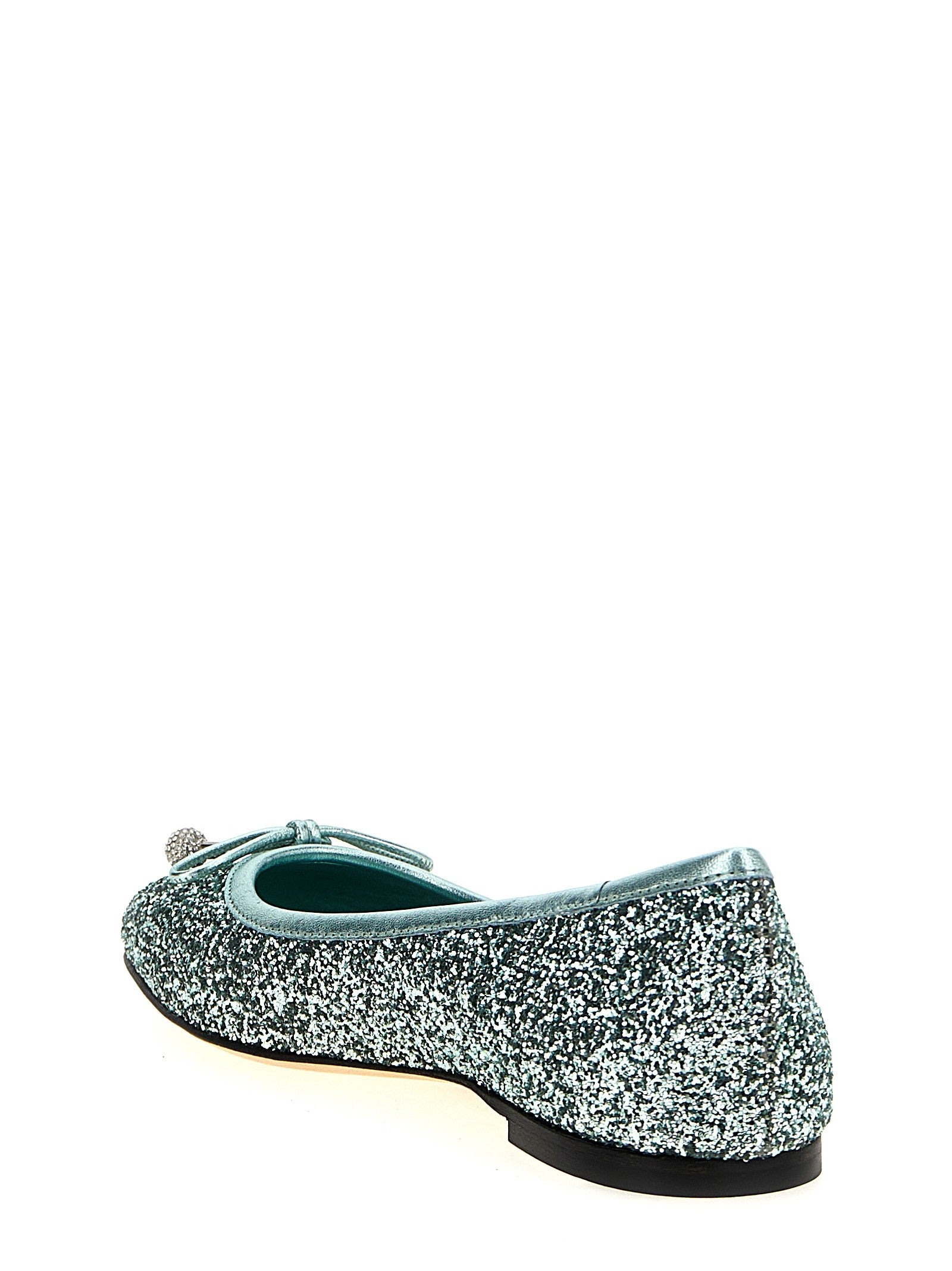 Jimmy Choo Elme Ballet Flats Green