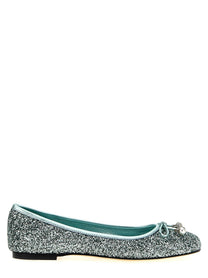 Jimmy Choo Elme Ballet Flats Green