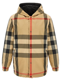 Burberry Elmhurst Hooded Reversible Jacket Black