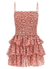 Isabel Marant Étoile Elodie Dress Red