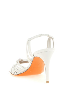 Santoni Eloise Sandals White