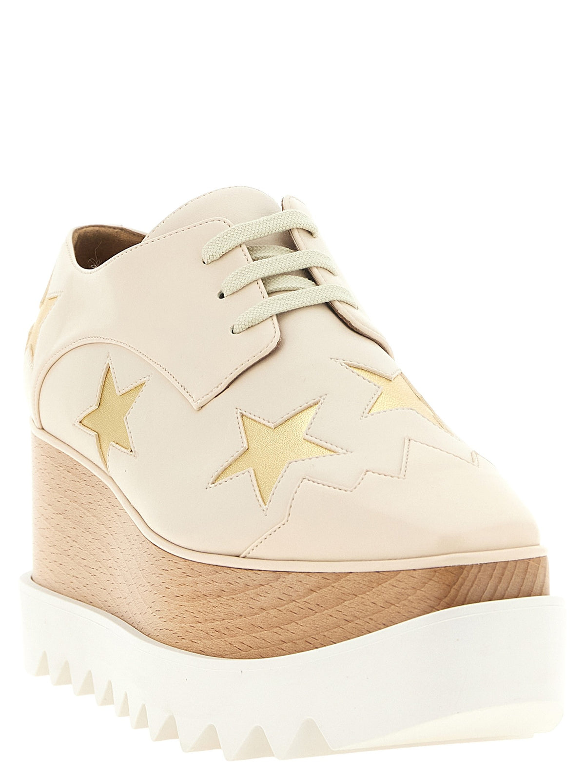 Stella McCartney Elyse Lace up Shoes White