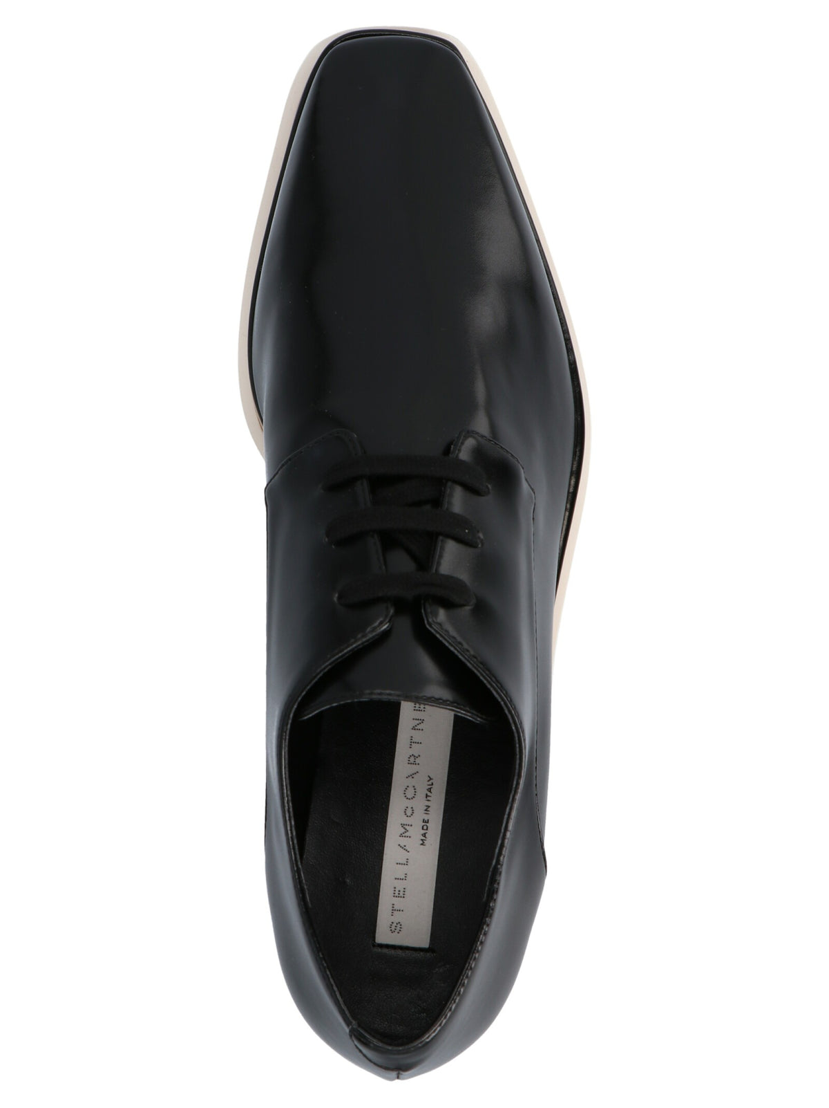 Stella McCartney Elyse Lace up Wedges Black, view 3