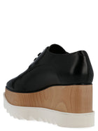 Stella McCartney Elyse Lace up Wedges Black, view 2