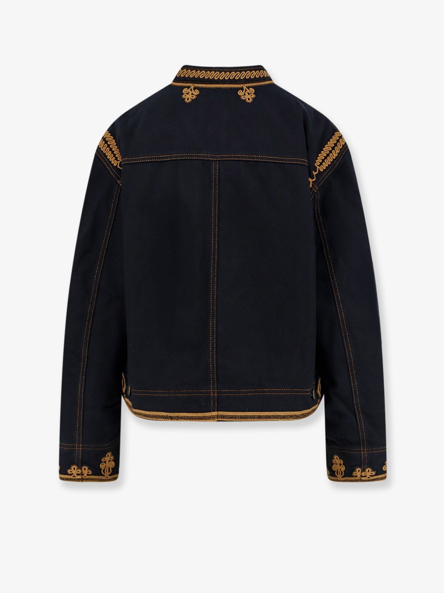 Isabel Marant Étoile Women's Emaila Organic and Recycled Cotton Jacket Black