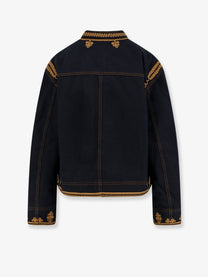 Isabel Marant Étoile Women's Emaila Organic and Recycled Cotton Jacket Black