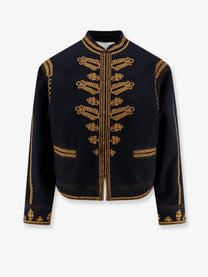 Isabel Marant Étoile Women's Emaila Organic and Recycled Cotton Jacket Black