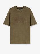 Represent Men's Embellished Represent Cotton Shirt Green