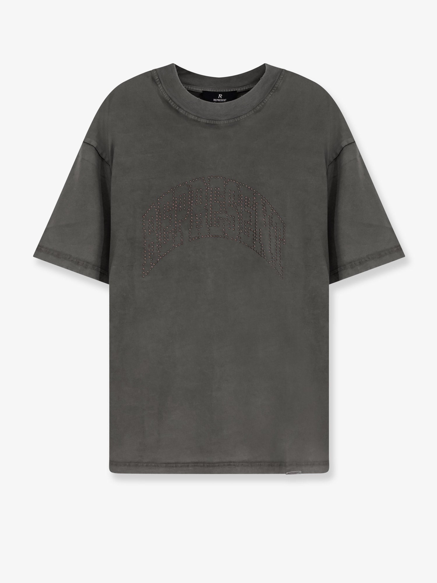 Represent Men's Embellished Represent Cotton Shirt Black