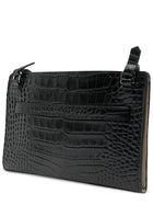 Toteme Women's Embossed Shoulder Bag Black, view 2